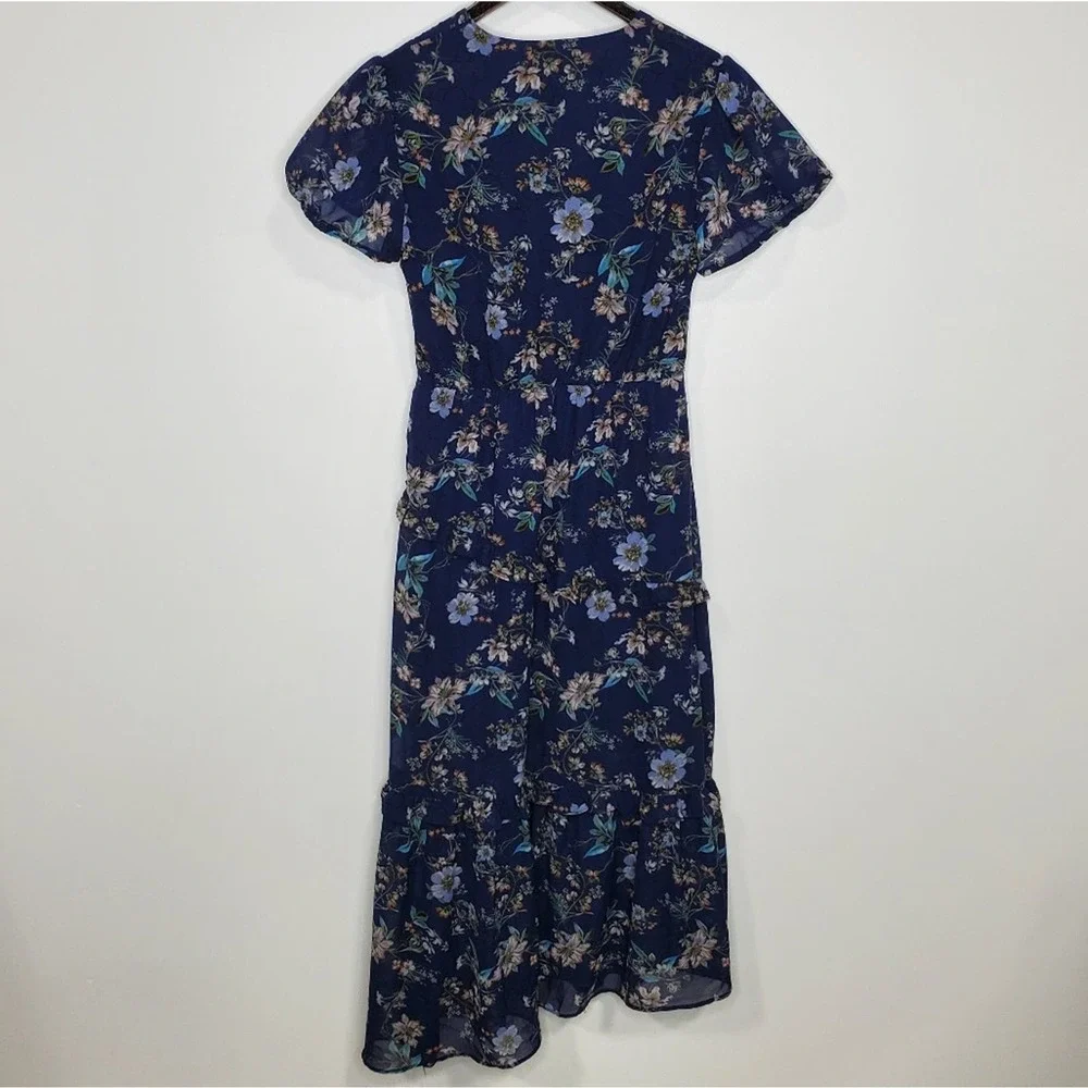 NSR Floral Midi Dress - Picture 2 of 4